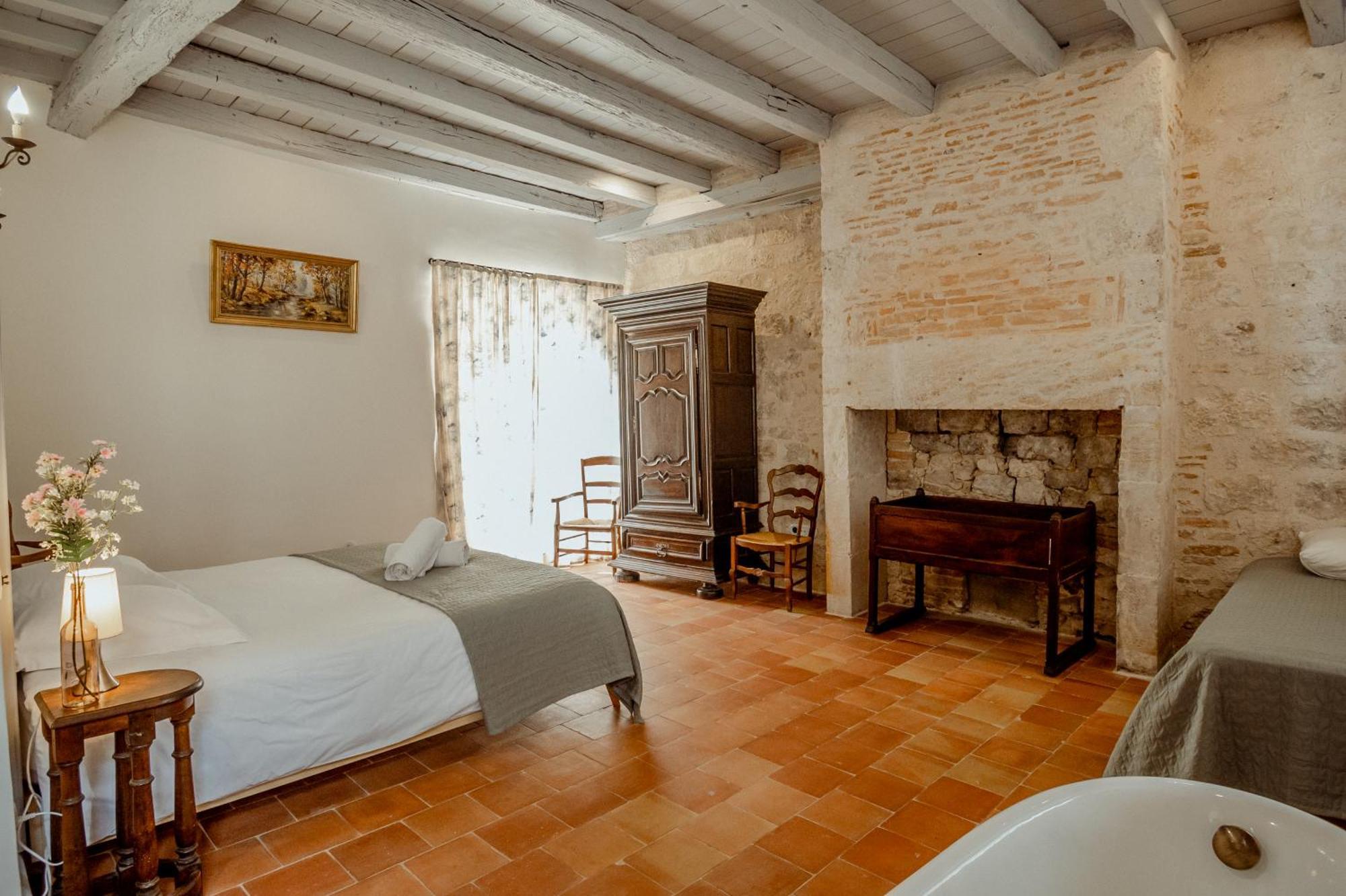 La Chambre Bleue Lauzerte Exterior foto